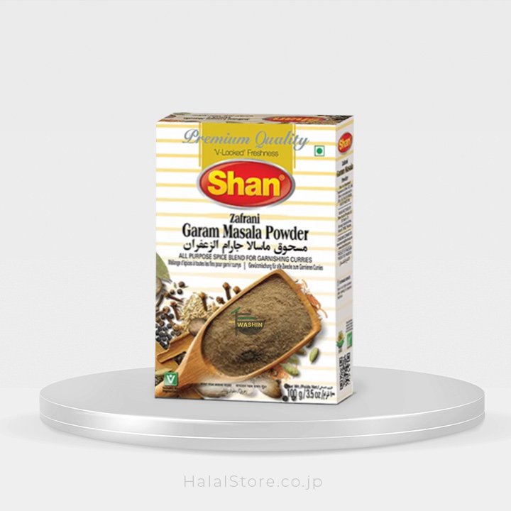 Shan Zafrani Garam Masala Powder – Premium Spice Blend with Saffron for Rich Aroma