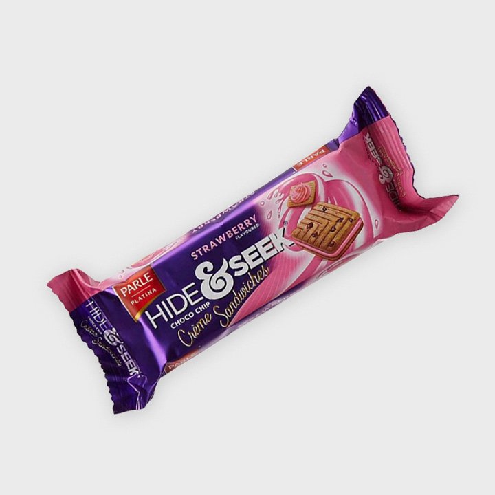 Parle Platina Fab Strawberry Cream Biscuits