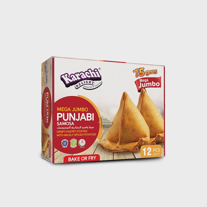 Karachi Delight Punjabi Samosa 12pcs