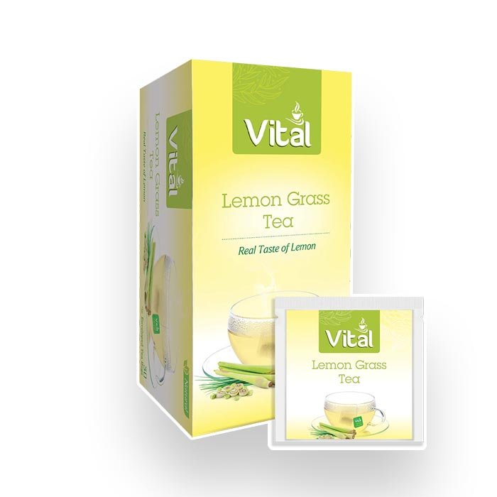 Vital Lemon Green Grass Tea 30 Sachets